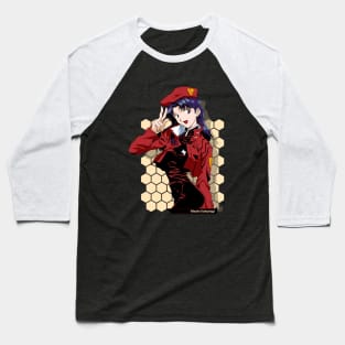 Misato Katsuragi Baseball T-Shirt